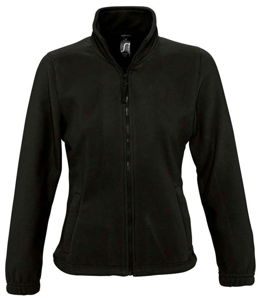 SOL'S Ladies North Fleece Jacket - Black