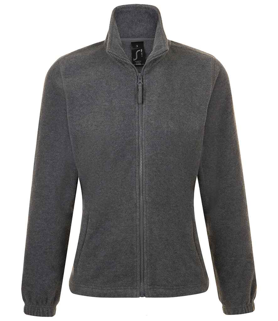 SOL'S Ladies North Fleece Jacket - Grey Marl