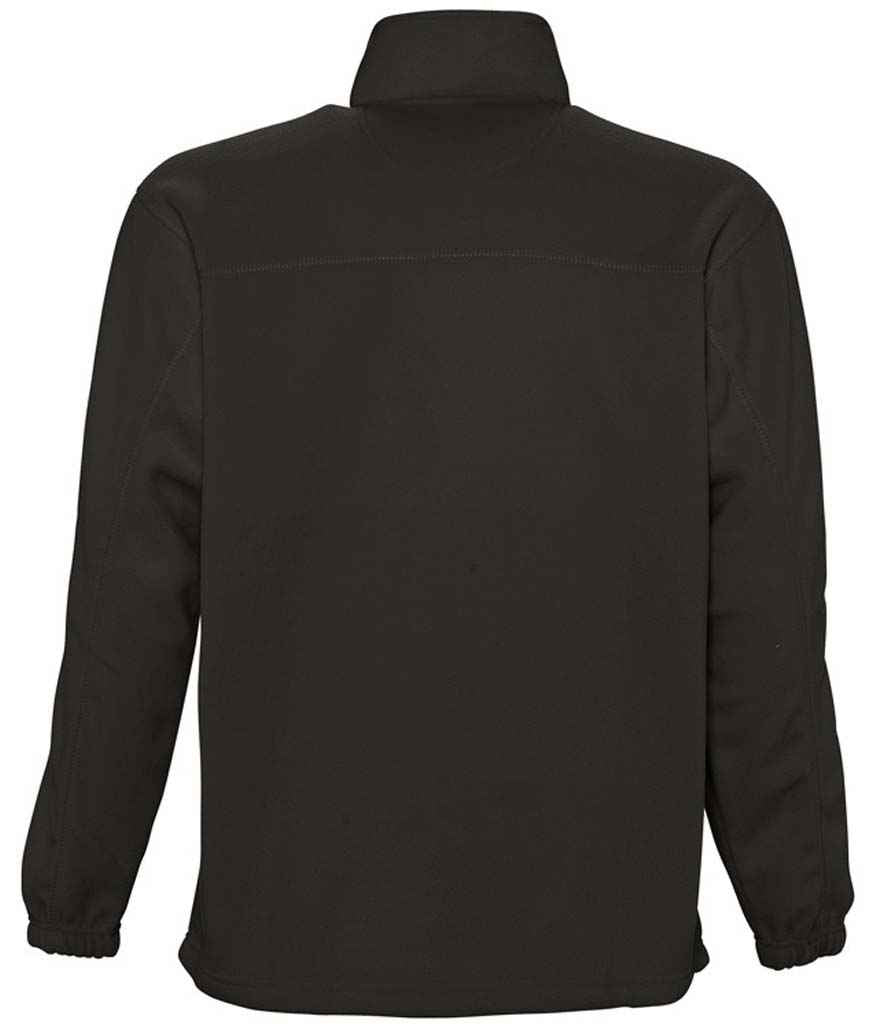 SOL'S Ness Zip Neck Fleece - Black