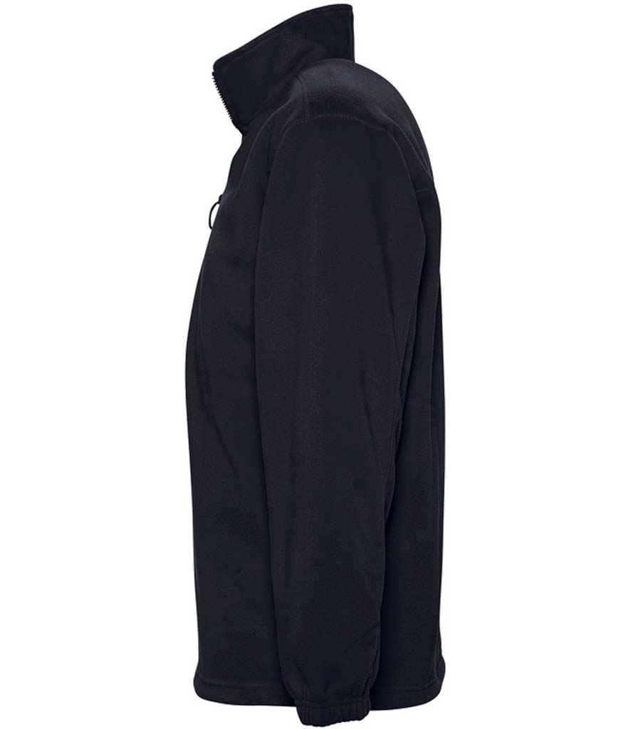 SOL'S Ness Zip Neck Fleece - Black