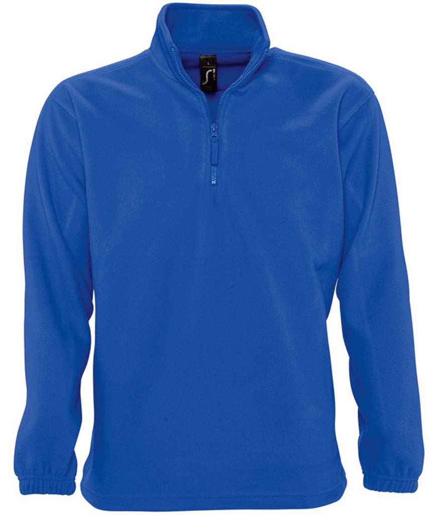 SOL'S Ness Zip Neck Fleece - Royal Blue