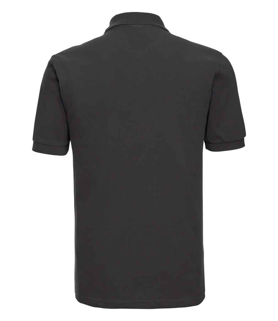 Russell Athletic Classic Cotton Piqué Polo Shirt - Black