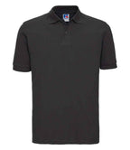 Russell Athletic Classic Cotton Piqué Polo Shirt - Black