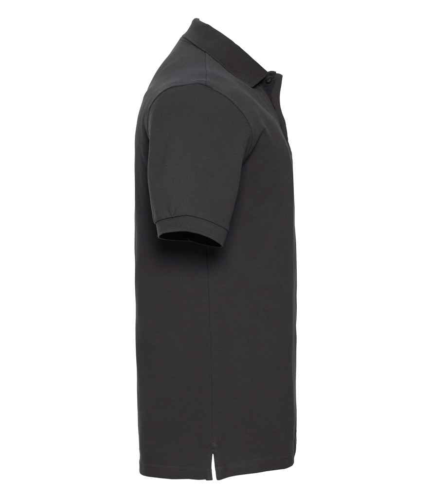Russell Athletic Classic Cotton Piqué Polo Shirt - Black