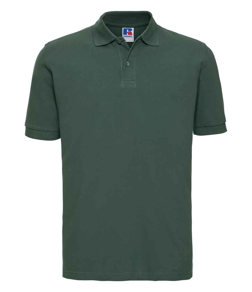 Russell Athletic Classic Cotton Piqué Polo Shirt - Bottle Green