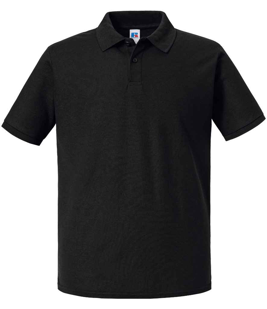 Russell Athletic Piqué Polo Shirt - Black