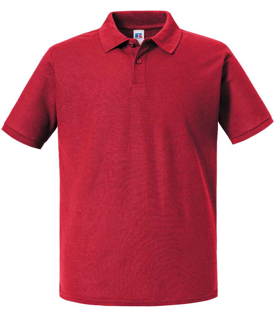 Russell Athletic Piqué Polo Shirt - Classic Red
