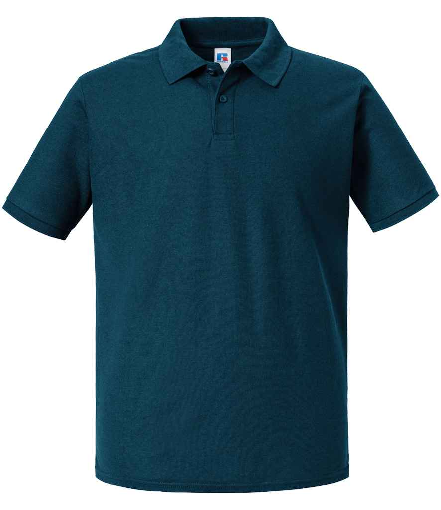 Russell Athletic Piqué Polo Shirt - Petrol Blue