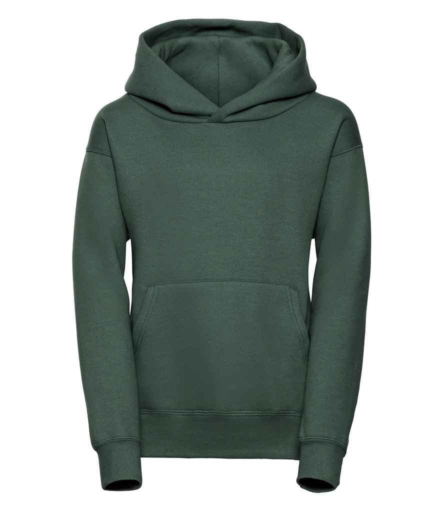 Russell Athletic Kids Hooded Sweatshirt - Bottle Green