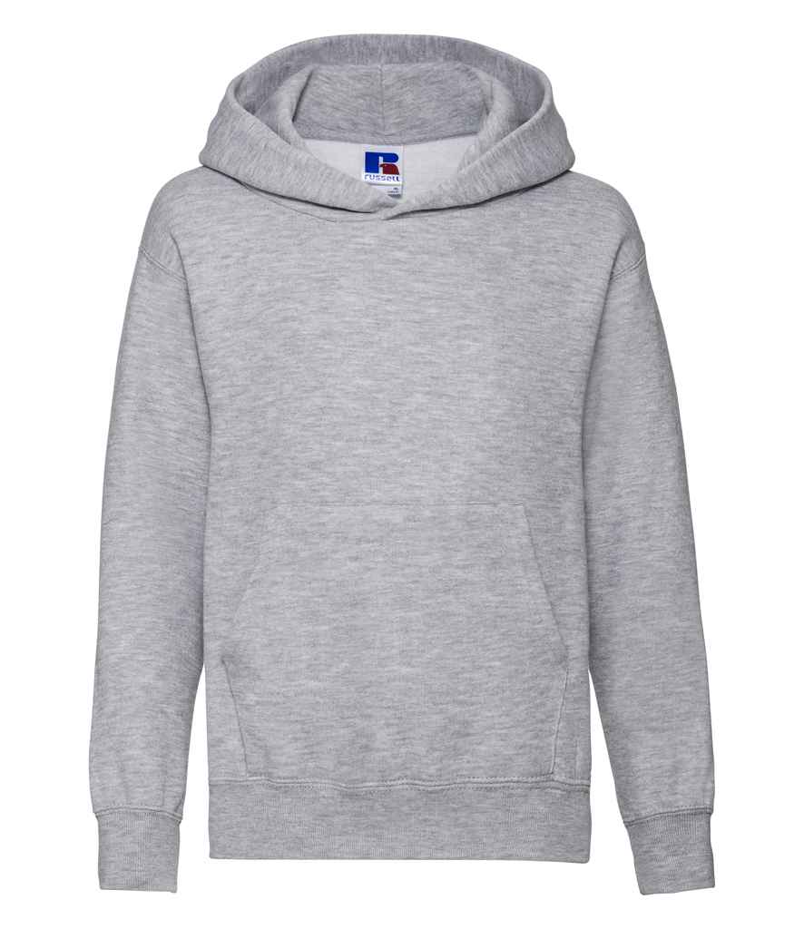 Russell Athletic Kids Hooded Sweatshirt - Light Oxford