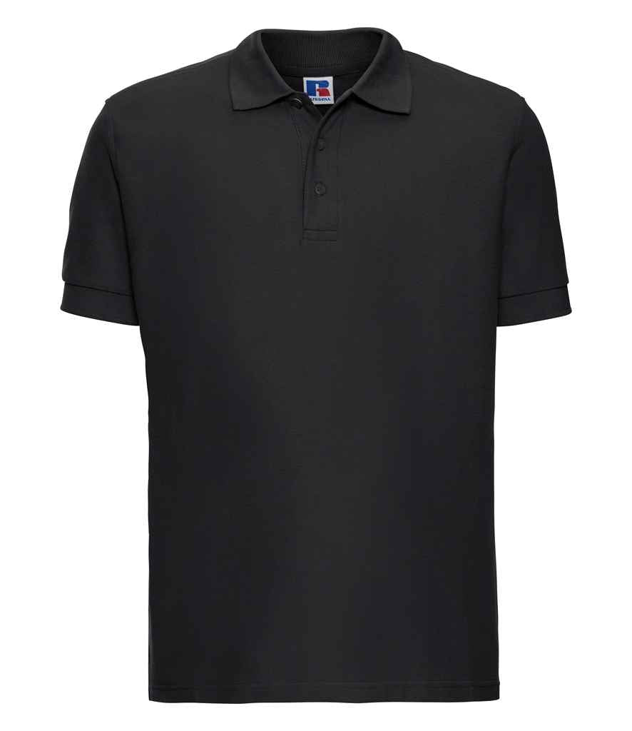 Russell Athletic Ultimate Cotton Piqué Polo Shirt - Black