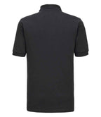 Russell Athletic Hardwearing Poly/Cotton Piqué Polo Shirt - Black