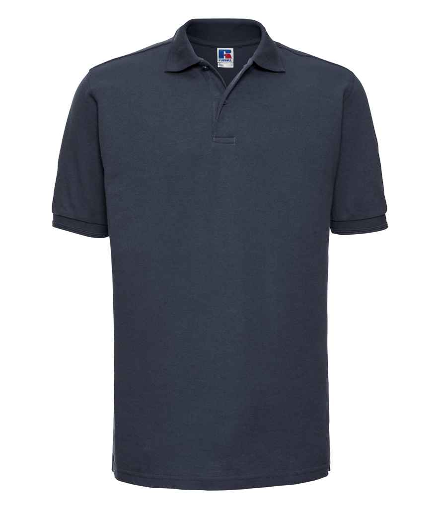 Russell Athletic Hardwearing Poly/Cotton Piqué Polo Shirt - French Navy