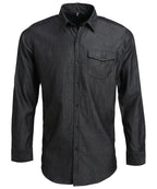 Jeans stitch denim shirt