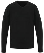'Essential' acrylic v-neck sweater