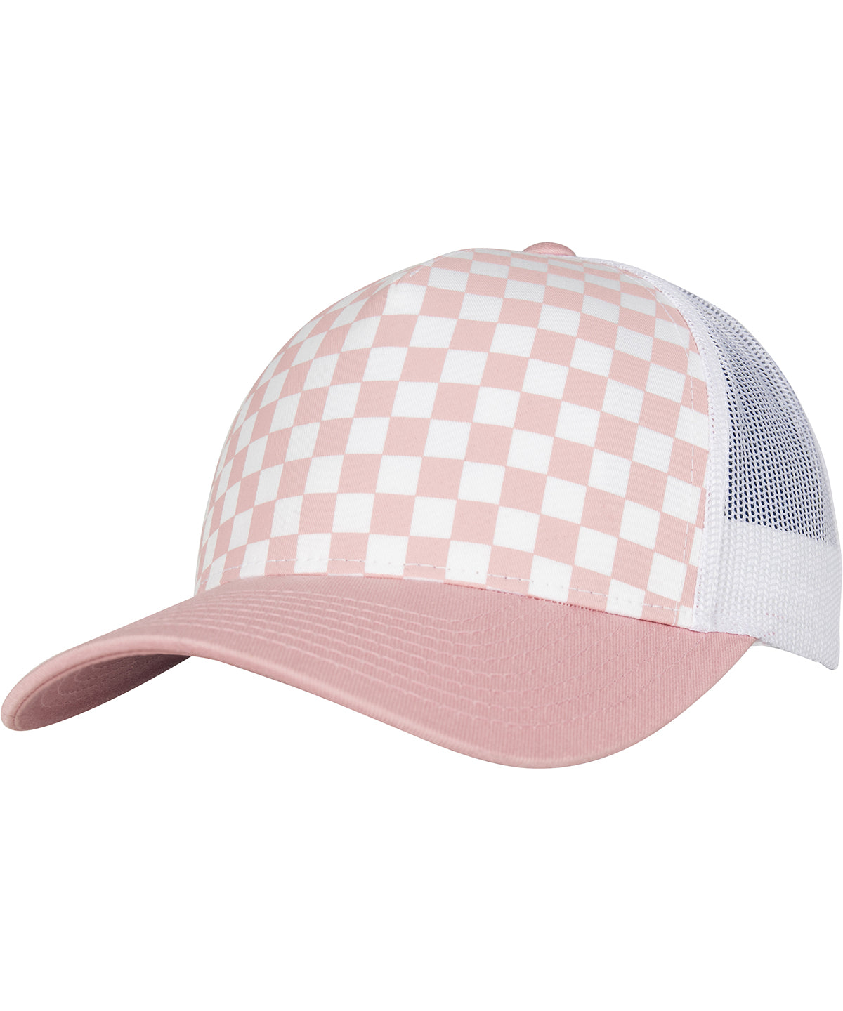 Checkerboard retro trucker (6506CB)