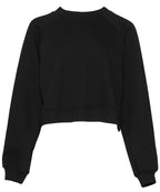 Women's raglan pullover fleece