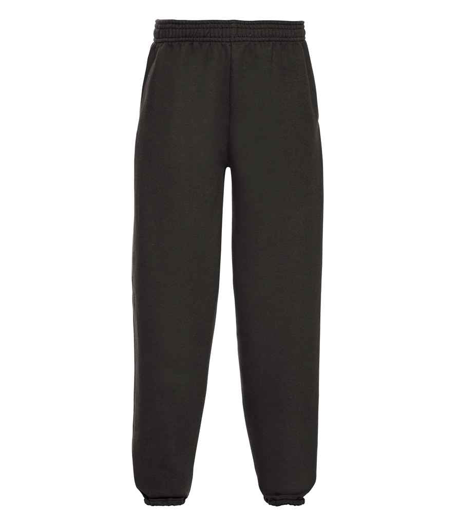 Russell Athletic Kids Elasticated Hem Jog Pants - Black