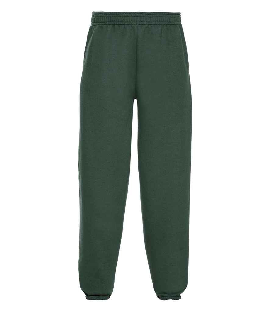 Russell Athletic Kids Elasticated Hem Jog Pants - Bottle Green