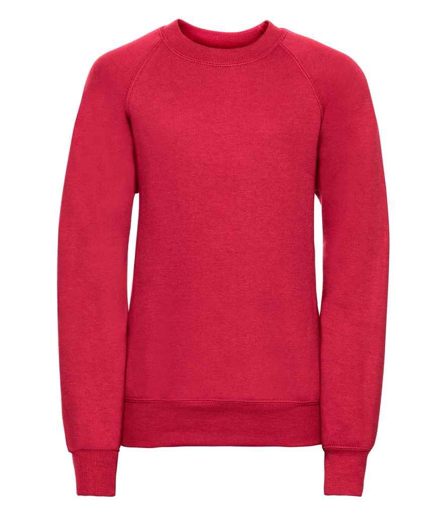 Russell Athletic Kids Raglan Sweatshirt - Classic Red