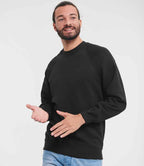 Russell Athletic Raglan Sweatshirt - Black