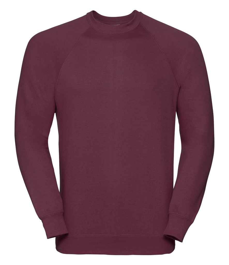 Russell Athletic Raglan Sweatshirt - Burgundy