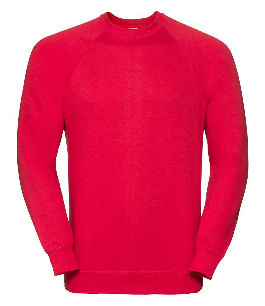 Russell Athletic Raglan Sweatshirt - Classic Red
