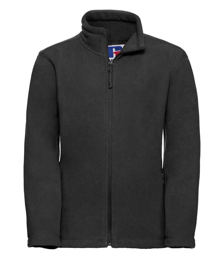 Russell Athletic Kids Outdoor Fleece Jacket - Black