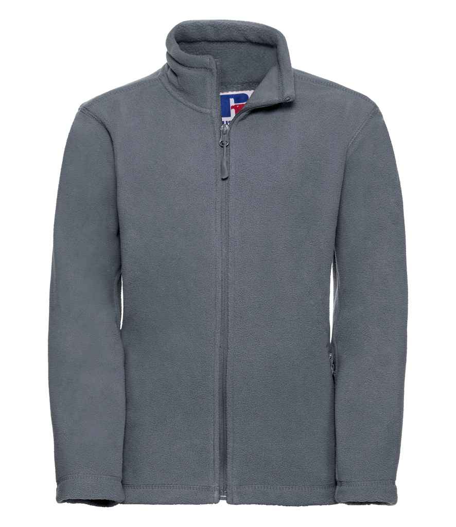 Russell Athletic Kids Outdoor Fleece Jacket - Convoy Grey