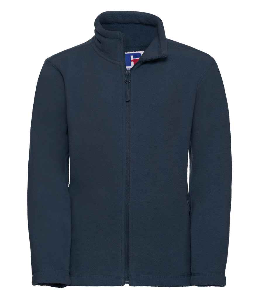 Russell Athletic Kids Outdoor Fleece Jacket - French Navy