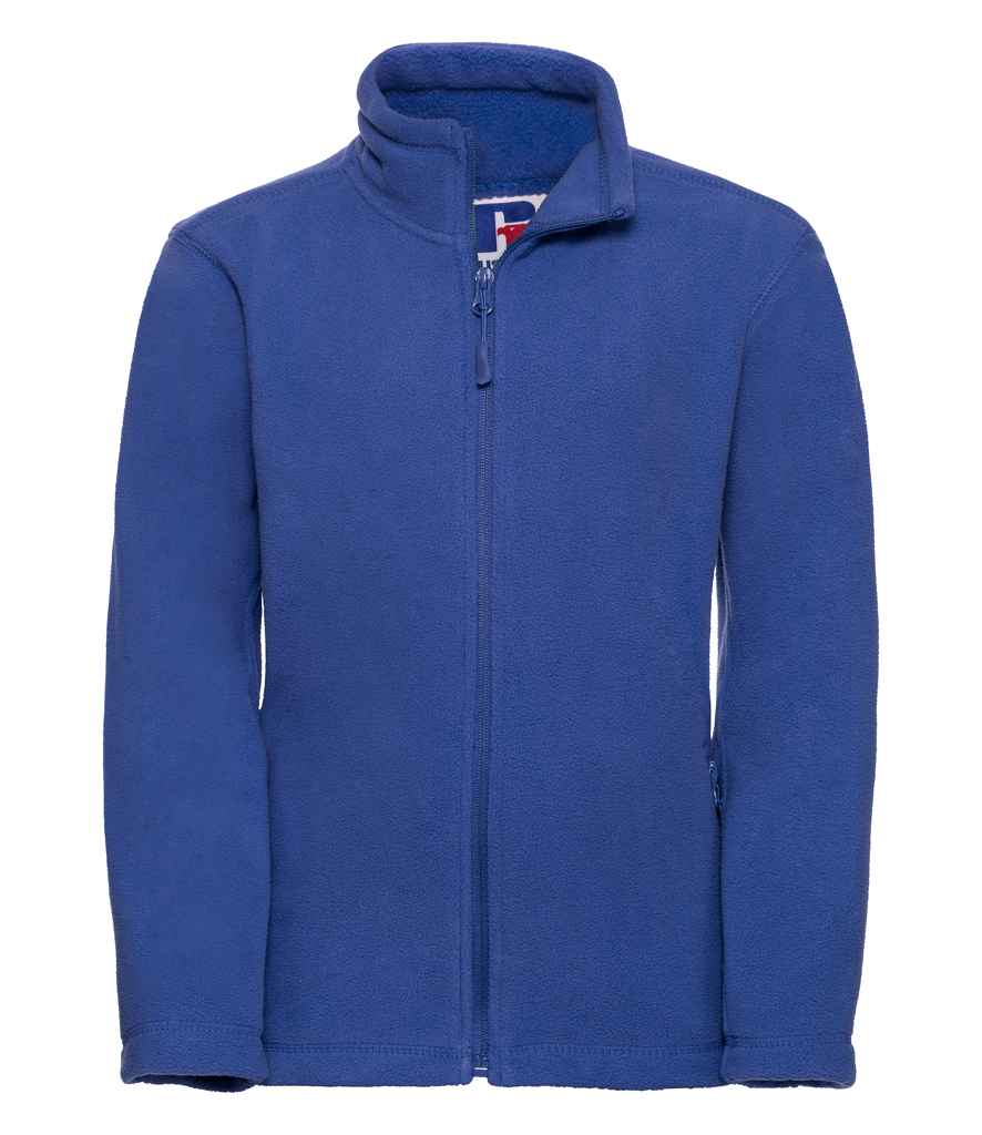 Russell Athletic Kids Outdoor Fleece Jacket - Royal Blue