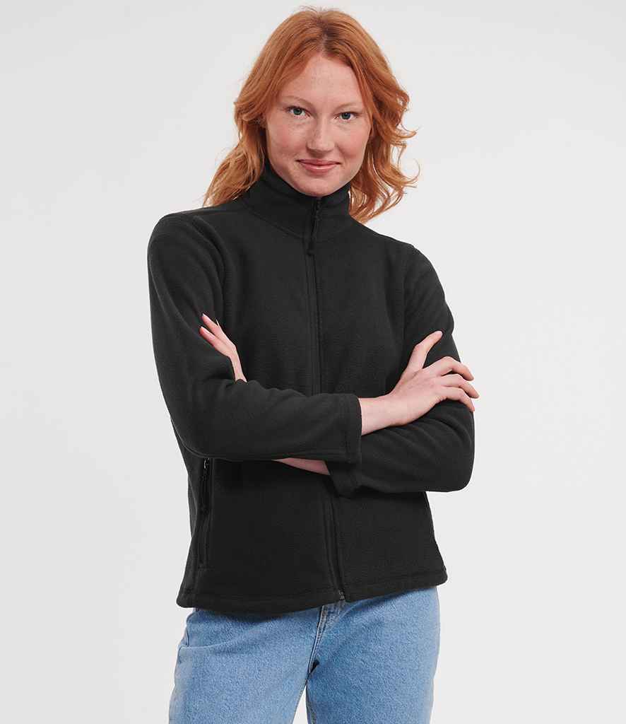 Russell Athletic Ladies Outdoor Fleece - Black