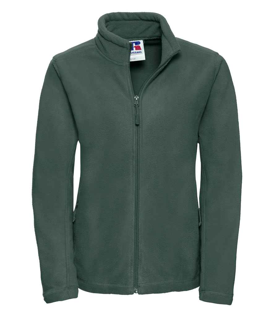 Russell Athletic Ladies Outdoor Fleece - Bottle Green