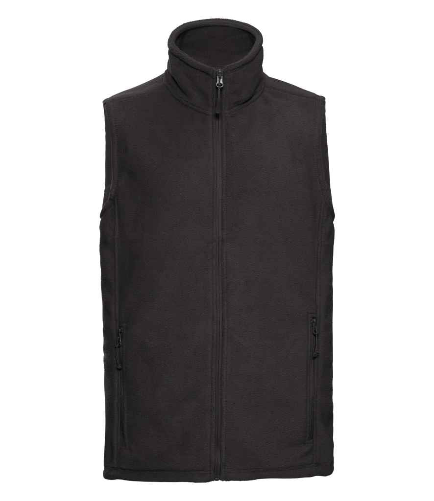 Russell Athletic Outdoor Fleece Gilet - Black