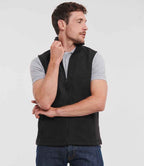 Russell Athletic Outdoor Fleece Gilet - Black