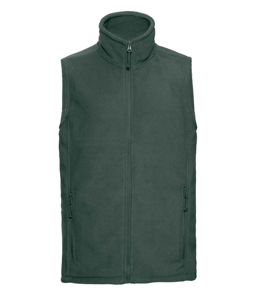 Russell Athletic Outdoor Fleece Gilet - Bottle Green