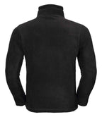 Russell Athletic Zip Neck Outdoor Fleece - Black