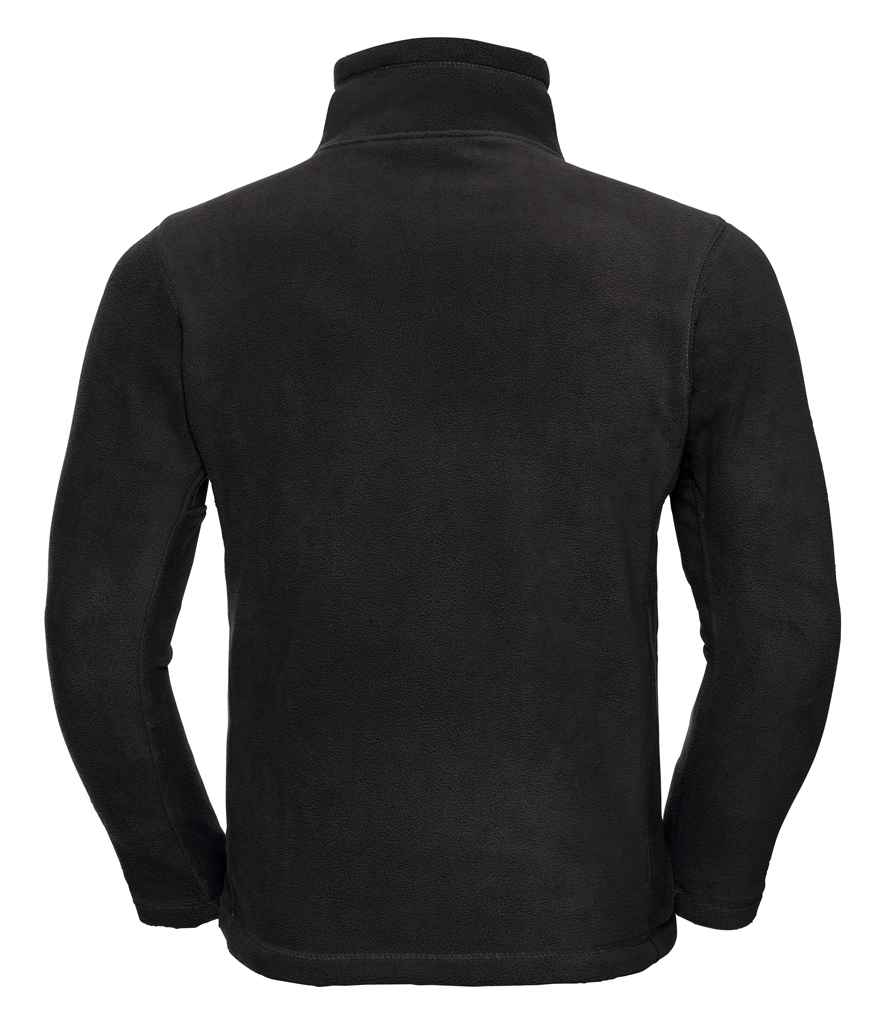 Russell Athletic Zip Neck Outdoor Fleece - Black