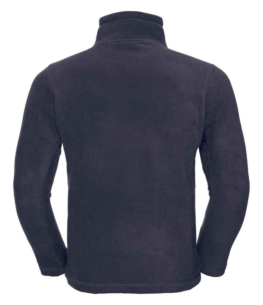 Russell Athletic Zip Neck Outdoor Fleece - French Navy