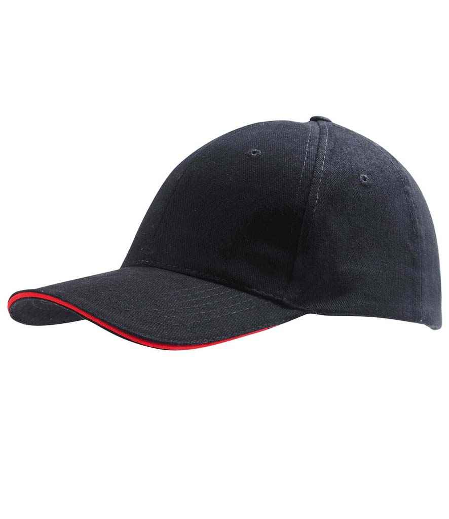 SOL'S Buffalo Cap - Black/Red