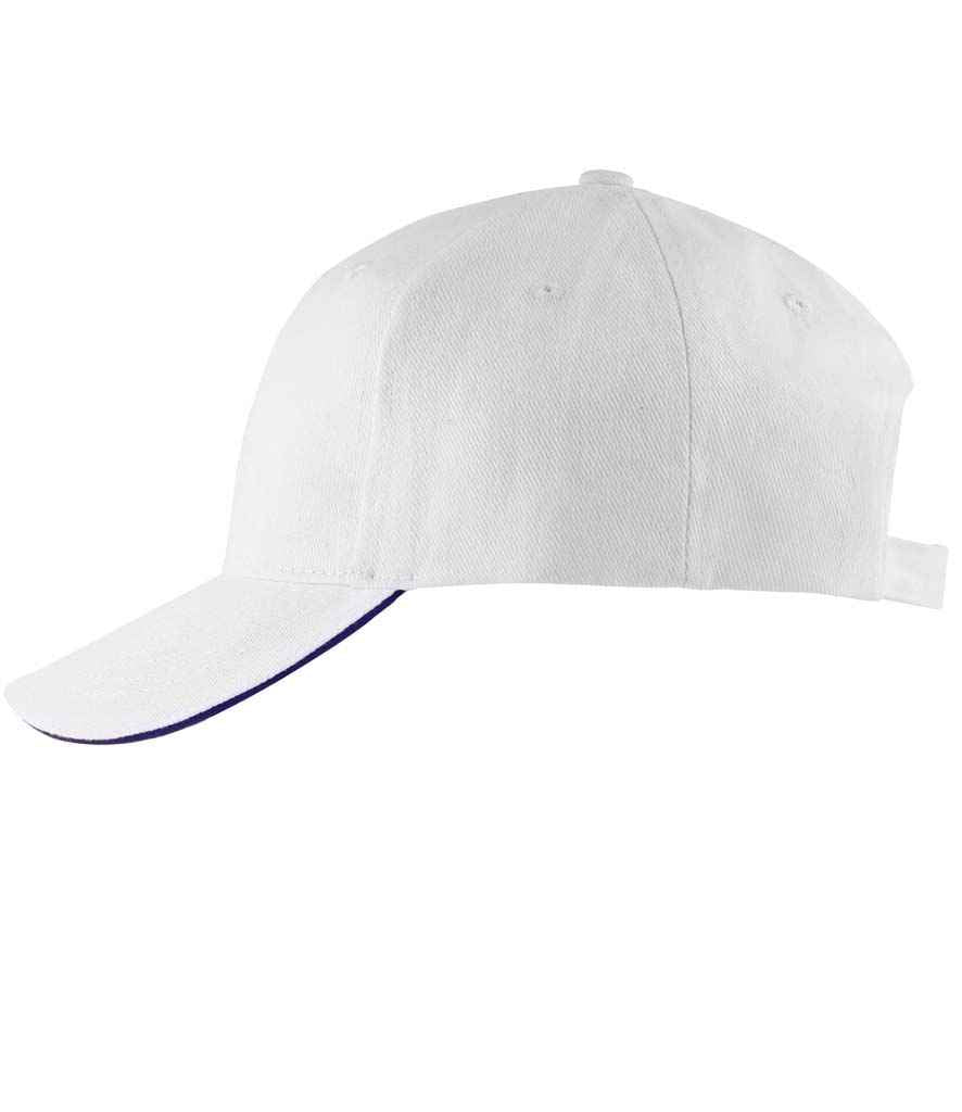 SOL'S Buffalo Cap - White/Navy
