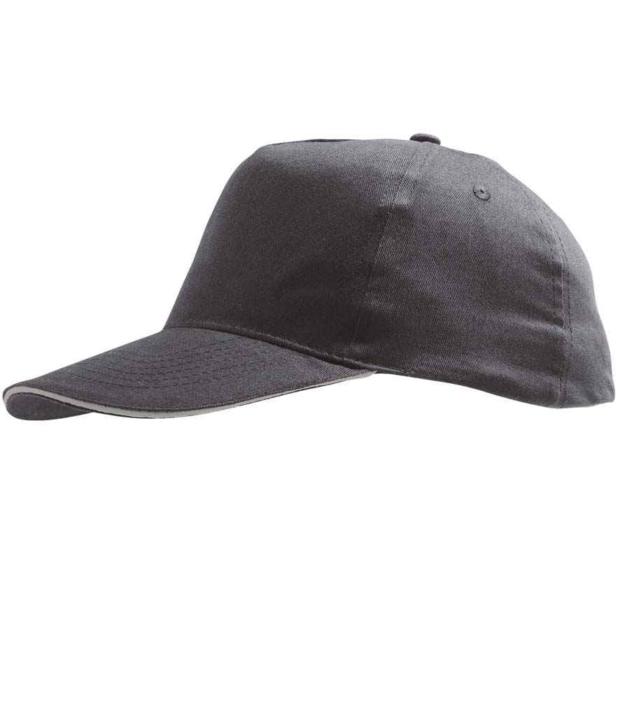 SOL'S Sunny Cap - Dark Grey/Light Grey