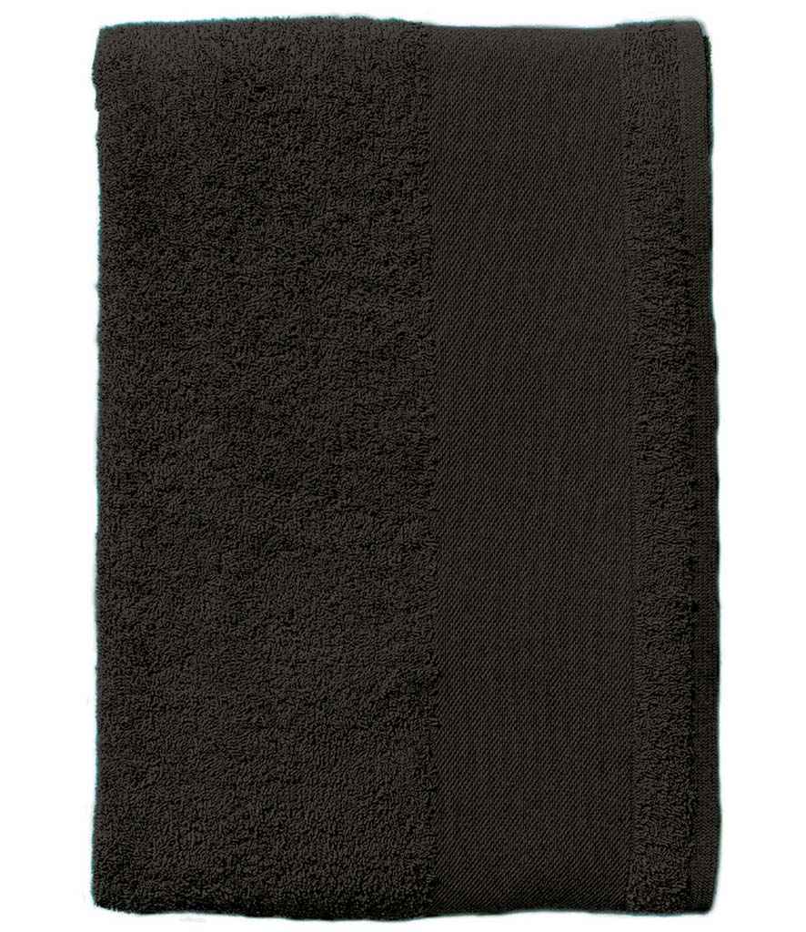 SOL'S Island 100 Bath Sheet - Black