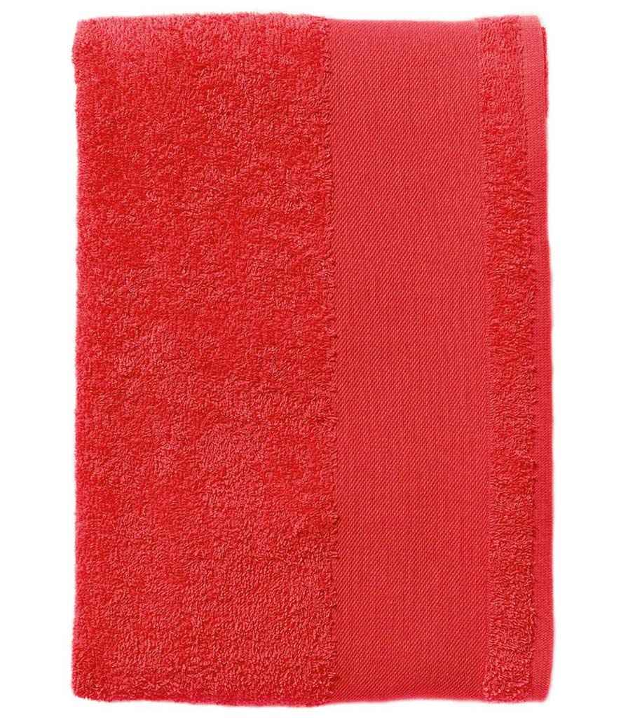 SOL'S Island 30 Guest Towel - Red