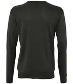 SOL'S Galaxy Cotton Acrylic V Neck Sweater - Black