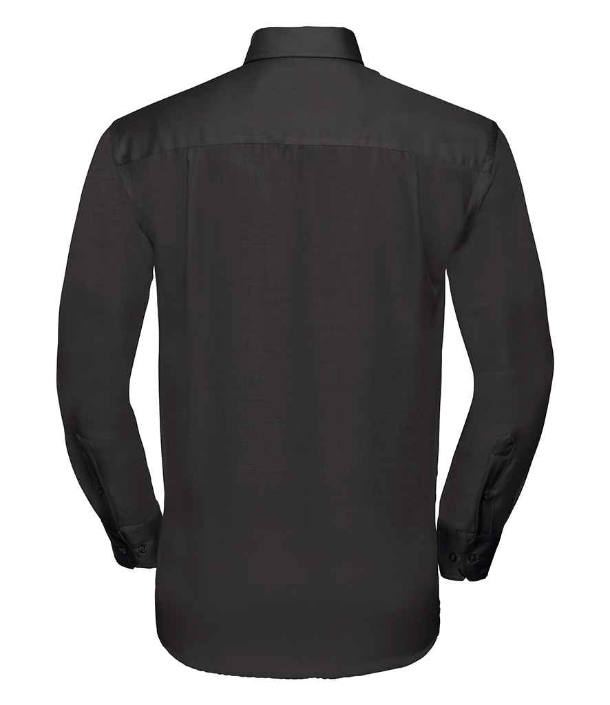 Russell Athletic Collection Long Sleeve Ultimate Non-Iron Shirt - Black