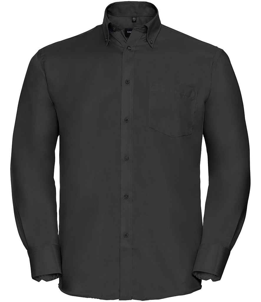 Russell Athletic Collection Long Sleeve Ultimate Non-Iron Shirt - Black
