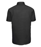 Russell Athletic Collection Short Sleeve Ultimate Non-Iron Shirt - Black