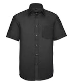 Russell Athletic Collection Short Sleeve Ultimate Non-Iron Shirt - Black