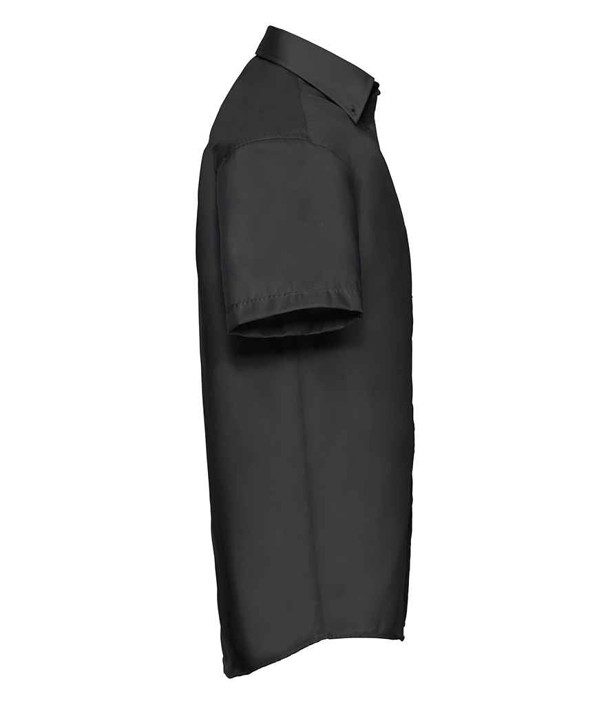 Russell Athletic Collection Short Sleeve Ultimate Non-Iron Shirt - Black